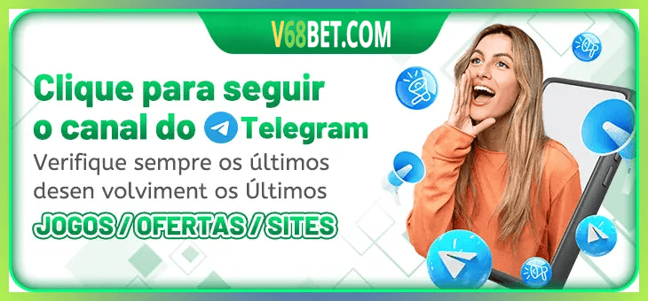 V68BET bônus — painel de promoções no aplicativo