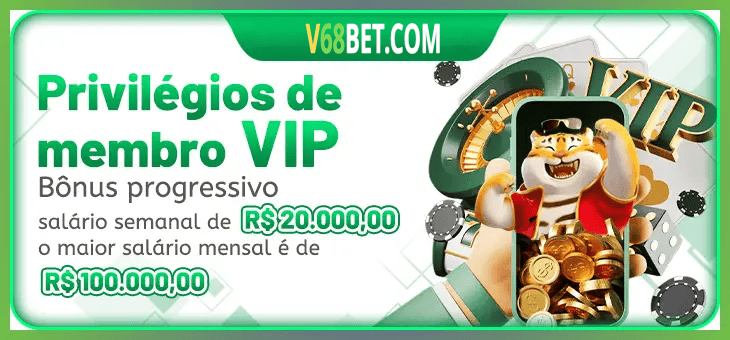 V68BET cadastro — tela de formulário no app oficial